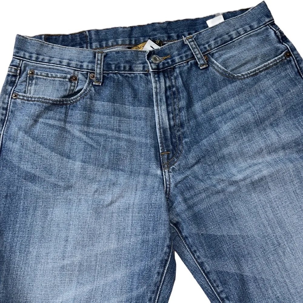 Lucky Brand Retro Style Medium Wash Blue Jeans, Size 34